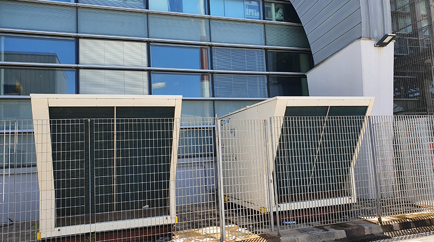 Cagliari ELMAS Airport Air Conditioning System - Packaged units