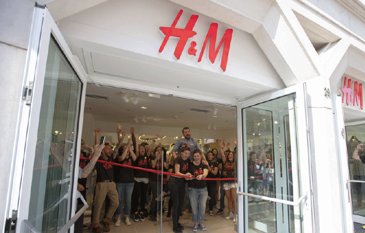  H & M SHOP 