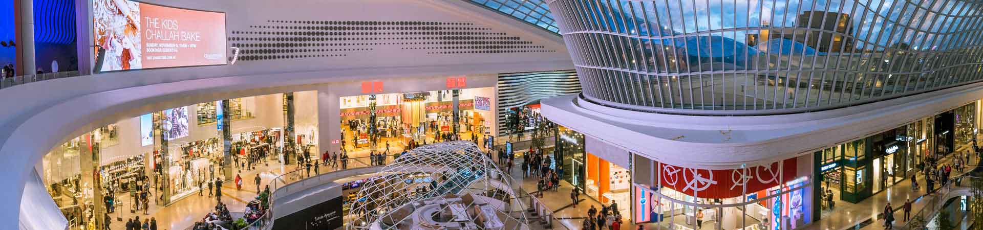 Air conditioning and comfort in shopping centers