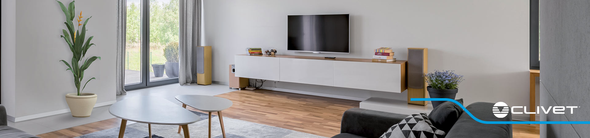 casa comfortevole con climatizzazione split