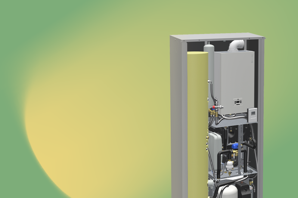 Innenaufbau des Produkts Hydro-Split in der Invisible-Ausführung