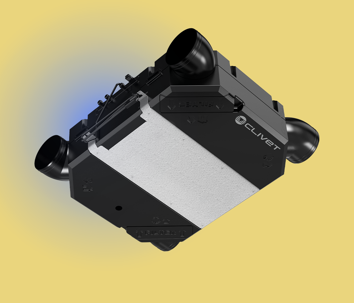 ELFOFRESH EVO by Clivet: die Luft wird ausgetauscht, das Wohlbefinden bleibt