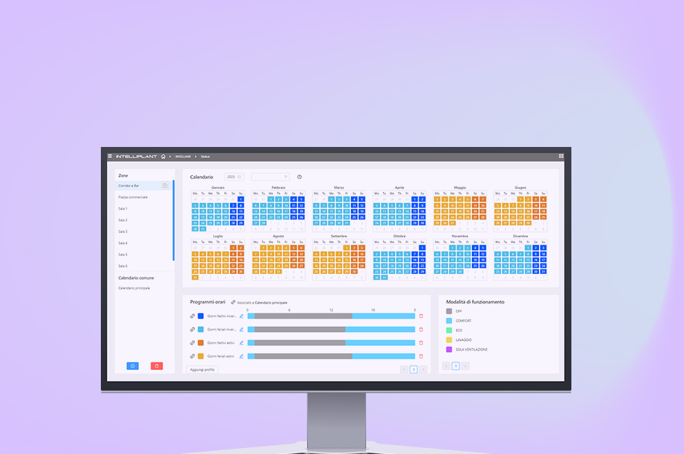 INTELLIAIR by Clivet: Benutzerfreundliche und intuitive Fernsteuerung.