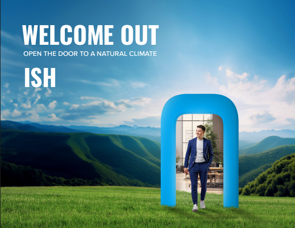 Welcome Out, stoßen Sie die Tür auf zu einem natürlichen Klima