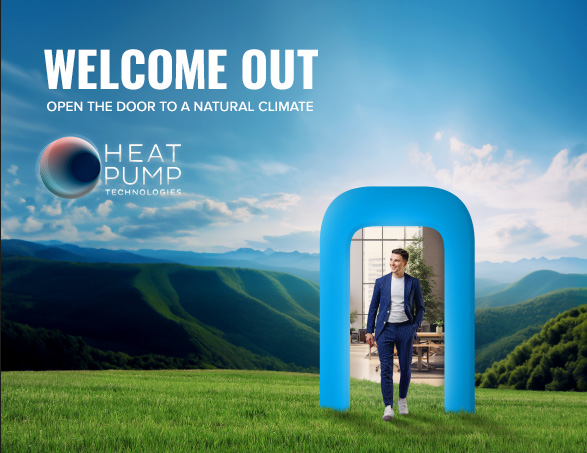 WELCOME OUT: on 2nd and 3rd April enter the Clivet stand at Heat Pump Technologies