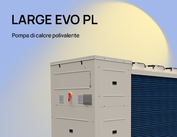LARGE EVO PL (WiSAN-YEE1 PL), Polyvalente luftgekühlte Wärmepumpe für die Außeninstallation