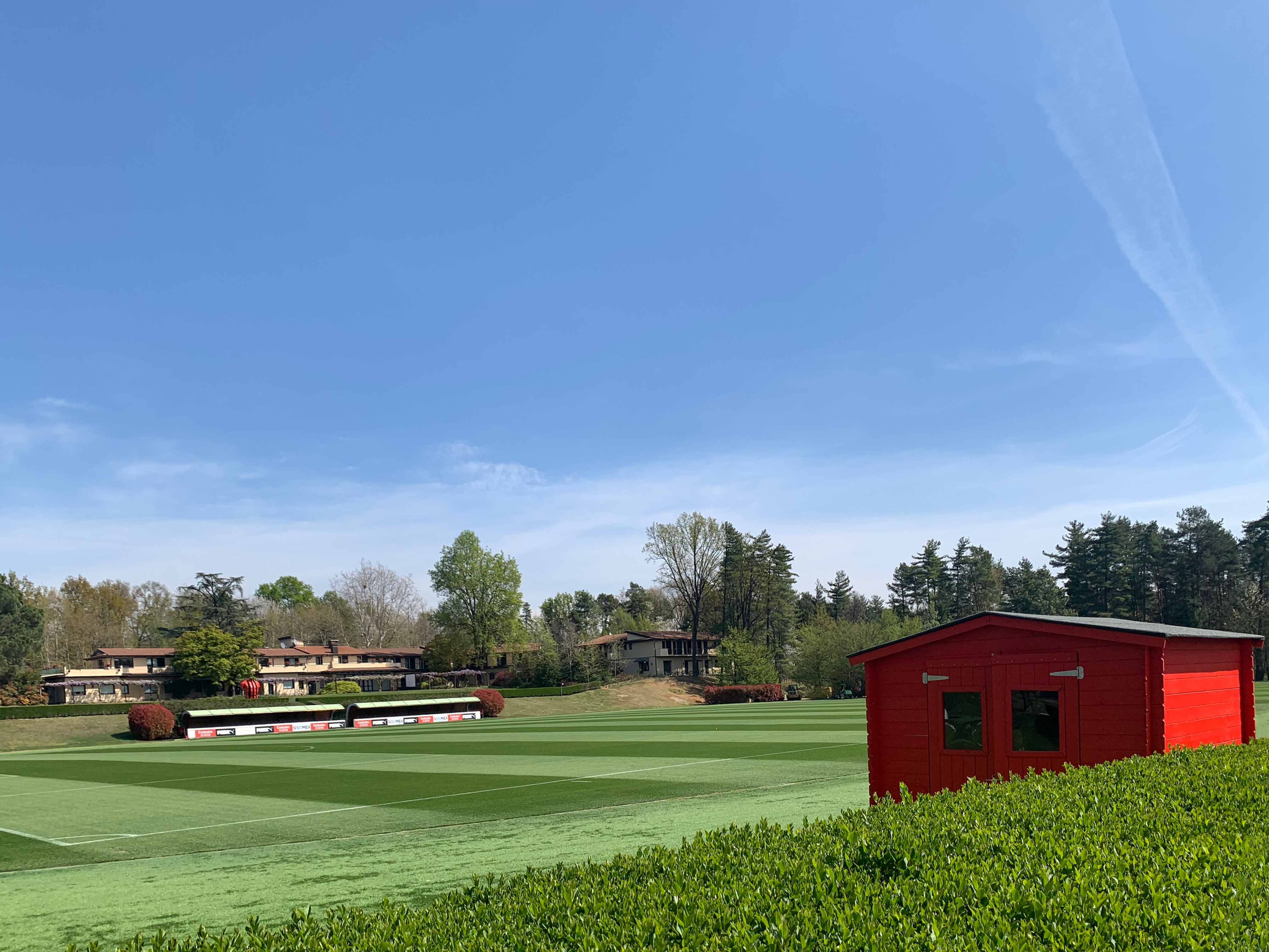 Unsere Arbeit, um besser zu atmen: saubere Luft im Sportzentrum des AC Milan