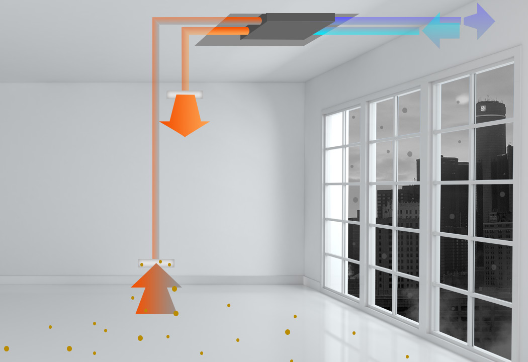 Wie funktioniert die kontrollierte mechanische Belüftung?