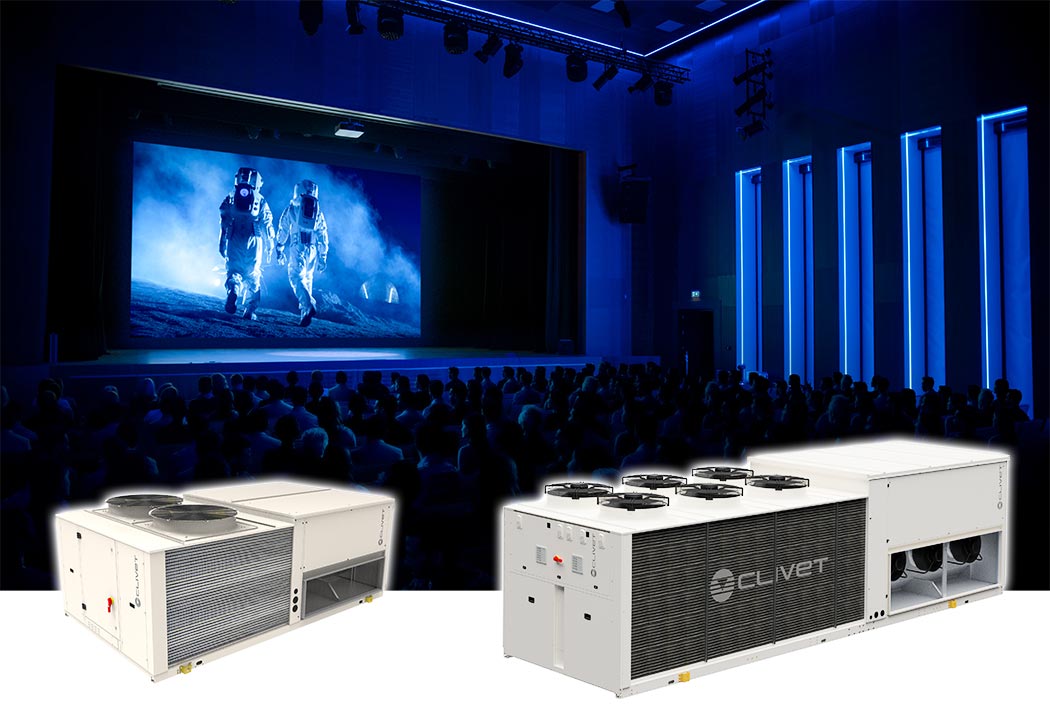 la soluzione per alberghi firmata Clivet: packaged e rooftop