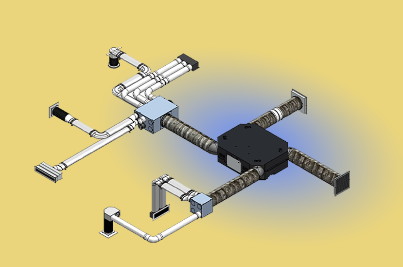 AIRPATH by Clivet, Luftverteilungssystem